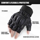 Tactical Gloves Army Military Combat Hunting Shooting Duty Gear Fingerless Glove