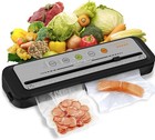 Updated Vacuum Sealer Machine Dry Moist Food Modes With 10 Vacuum Bags Grey