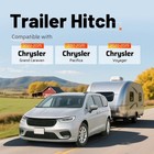 Class 3 Trailer Hitch Receiver For Chrysler Grand Caravan Pacifica Voyager 17-26