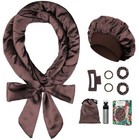 Satin Heatless Curls Overnight Hair Curlers To Sleep In Hair Curler Rollers No