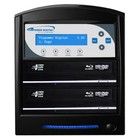 2 Target Blu-ray Dvd Cd Duplicator 500gb Hdd Usb 3 0 Copyconnect Sharkblu-s2t-bk