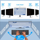 22  Computer Privacy Screen Filter Anti Blue Light For Widescreen Monitor 16 10