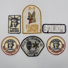 Mixed Lot 6 Patches Police Liberty K9