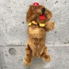 Vintage Japanese Tin Toy Dog Wind Up Cute Movement Showa Era