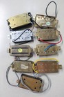 Vintage Electric Guitar Parts Lot 9 Pickups Carvin Maxon Emg Epiphone Not Tested