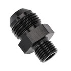 Fitting Adapter Straight Aluminum Black 8an Male To 1 4 -19 Bspp
