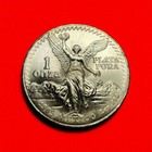 1985 1 Oz  999 Silver Mexico Libertad   1 Onza Plata Pura Rare Serialed Edition 