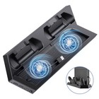 For Ps4  slim pro Cooling Station Vertical Stand Controller Charging Dock 