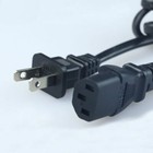Ac Charger Power Supply Cord Cable Laptop Computer Eu Uk Au Us Plug 3 Prong Wire