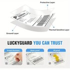 500 4 x6  Fanfold Direct Thermal Shipping Labels For Zebra And Rollo Printers Us