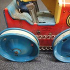 Vintage Marx Toys 1940s Farm Tractor Wind Up With Driver  No Key