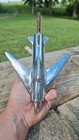 Rare 1950 s Chrome The Fire Jet Automobile Ornament