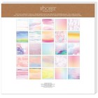 Ombre Scrapbook Paper Pad 50 Sheets 25 Designs Watercolor Cardstock Crafts Diy