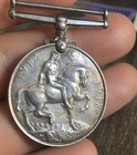 British Medal 1914 6643 Spr D J Bennett