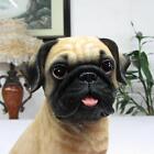 12  Creative Home Furnishing Resin Lifelike Dog Statue Sculpture Hand Painted