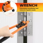 Rivet Gun Kit  Professional Hand Riveter Heavy Duty Metal Rivet Gun Tool Manu   