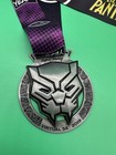 Run Winner Running Marathon Award Medal Run Disney Virtual 5k 2019 Black Panther