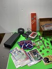 Junk Drawer Lot Vintage  Desk  Random  Marbles Jewelry Coins Cards Collectibles