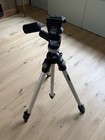 Manfrotto Bogen 3021 Pro Tripod Legs W  3030 Pan Tilt Head Professional Metal