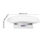 Fdit 10kg 1g Digital Small Pet Weight Toddler Scale Infant Scale Measure Babies 