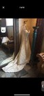 Alfred Angelo Wedding Dress Style 801 Size 14 Ivory Over Light Gold Bridal Gown