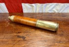 Superb 19thc Brass   Mahogany Cased Two Drawer 3 3ft Marine Telescope  C 1860