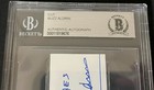 Buzz Aldrin Apollo gemini Nasa Astronaut Signed Cut Beckett Slabbed