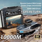 Drone 8k Professional Gps Hd Camera Drones 5g Wifi Fpv Video Uav 5 9 Inch