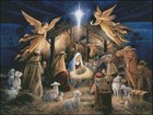 The Nativity - Diy Chart Counted Cross Stitch Patterns Needlework Dmc Color