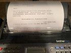Vtg Brother Ep-43 Portable Personal Electronic Typewriter - Works Great 