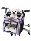 Barkbay All In One Expandable Bike Basket For Dogs   Cats Blue Shoulder Bag New