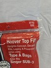 Hoover Type A Vacuum Bags 6 Upright Top Fill Trend Basics Brand  520 Sealed