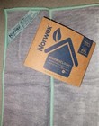 Great Gift - Genuine Norwex Brand New Enviroccloth - Graphite W Sea Mist Trim