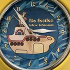 The Beatles 2005 Yellow Submarine Wall Clock - Non Working-