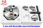 Actools 100mm 3jaw Self Centering Lathe Chuck With Reversible Jaws And Backplate