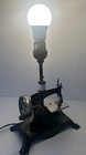 Vtg Germany Casige Miniature Toy Sewing Machine Pre Wwii Made Into A Lamp