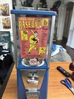 Oak Vista Vending Machine Vintage With Key Gumball Baseball Iron-ons