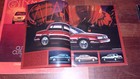 2 X 1987 Oldsmobile Cutlass Omega Toronado Delta 88 New Car Dealer Brochures