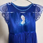 Disney Princess Frozen Dress Girl s Medium Blue Short Sleeve Loungewear