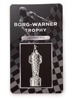 Borg-warner Trophy Indy 500 Trophy Pin Polished Nickel Collector Lapel Pin