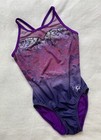 Nastia Liukin Gymnastics Leotard Gk Elite    butterfly Flow    E3711 Sold Out Sz Axs