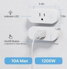 Smart Plug Mini 15a Wifi Smart Outlet Plug Works With Alexa Google Home