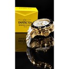 Invicta 20292 Pro Diver Scuba Men s Chronograph Watch 48mm Gold White
