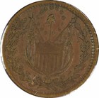 1863 Civil War Token French Liberty Patriotic No Slavery 36 340 Ef Uncert  608