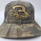 Vintage Dale Earnhardt Hat Snapback Chase Camo Brown Nascar Racing  3 Usa Men