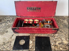 Vintage Erector Set In Original Wood Box