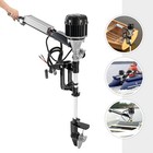 1000w 5hp Electric Outboard Motor Fishing Boat Trolling Engine 12km h Usa