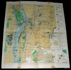 Cairo Egypt Uar 1963 Map   Tourist Brochure   Guide   River Nile