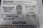 Eemax Pr011240 240vac 46 A 4 8 Max Gpm Electric Tankless Water Heater  c 