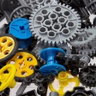 100 pcs Technic Gears   Axles Compatible With Lego Technic Sets - Gears  Rack   